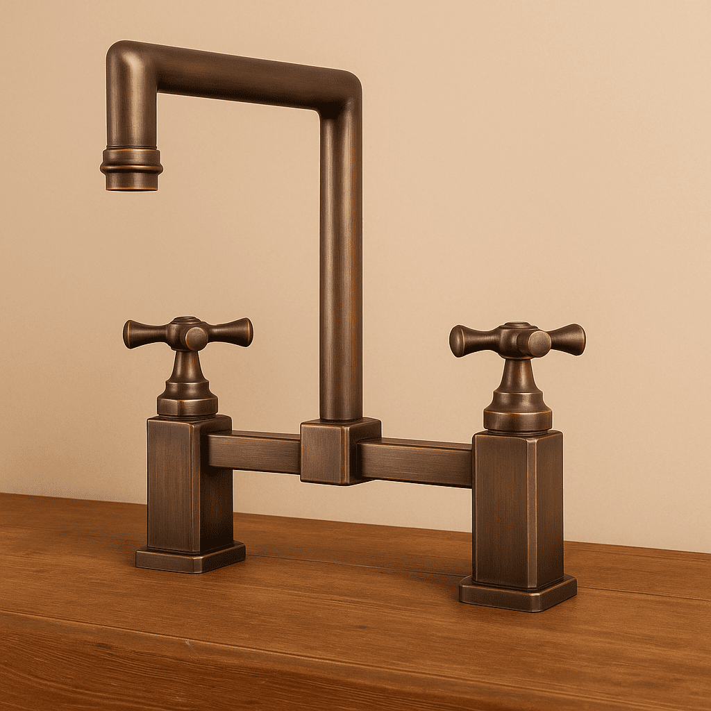 Mezclador 8 pulgadas industrial recto en bronce