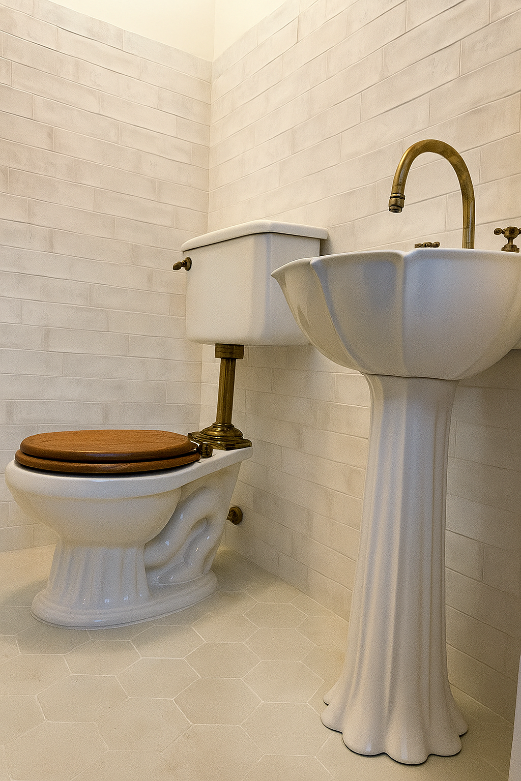 Sanitario vintage tradicional
