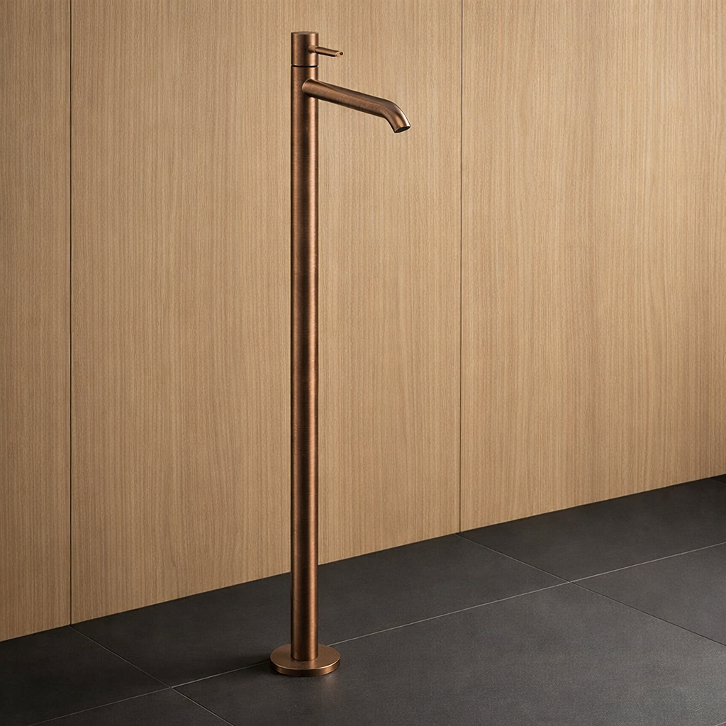 Monocontrol a la vista para tina - pared