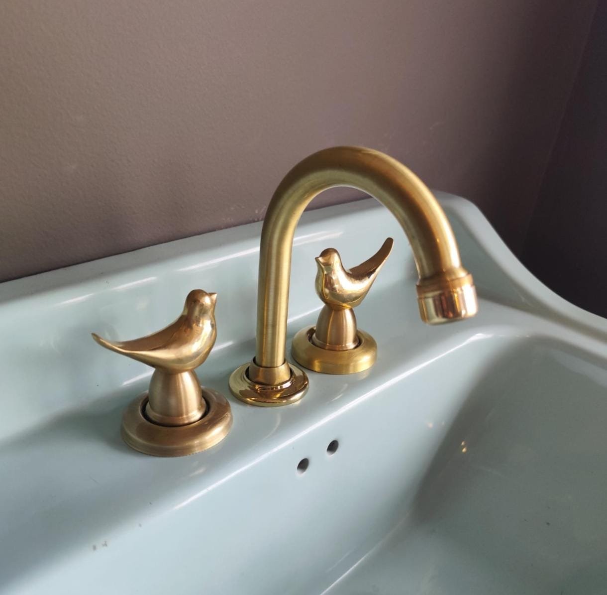 Mezclador 4 pulgadas pajaritos para lavamanos