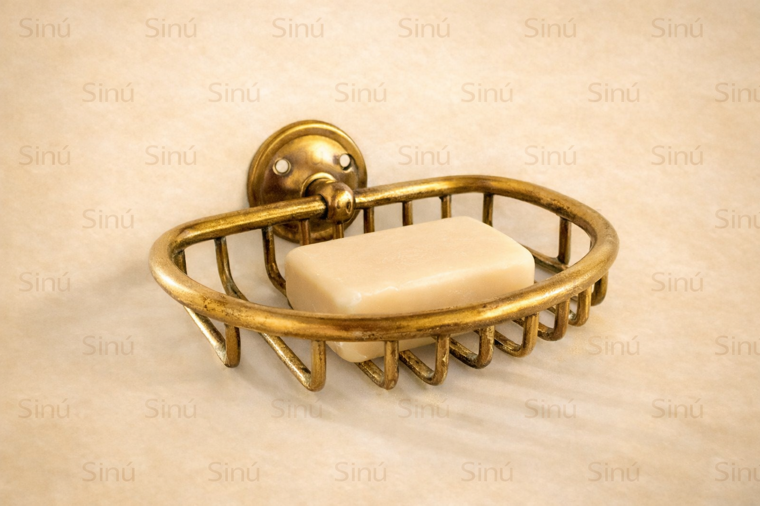 Canasto o esquinero en bronce