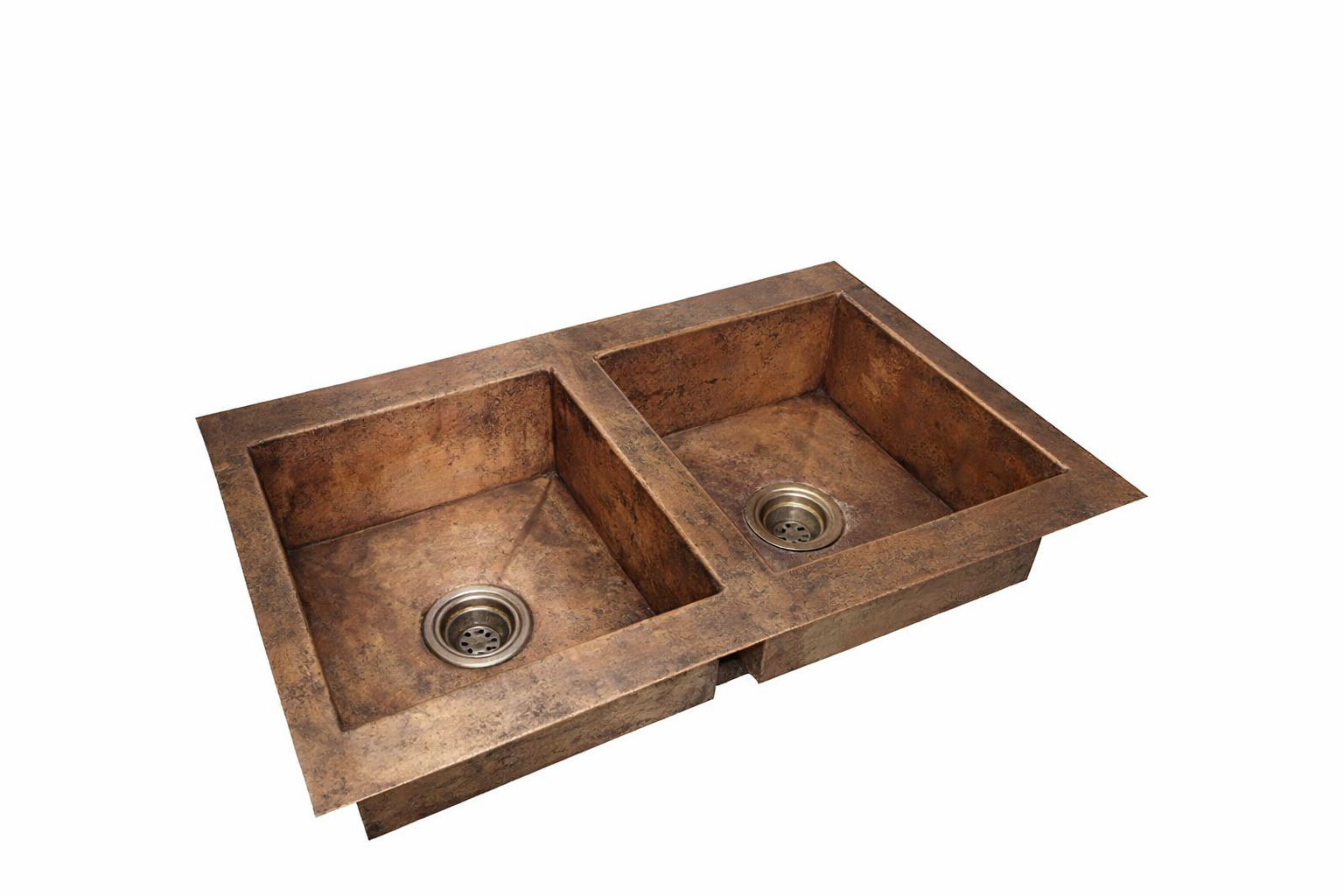 Lavaplatos rectangular artesanal para mesón