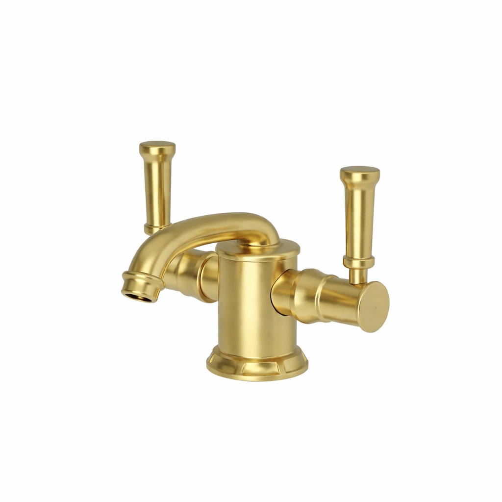 Grifería monoblock baja minimalista para lavamanos