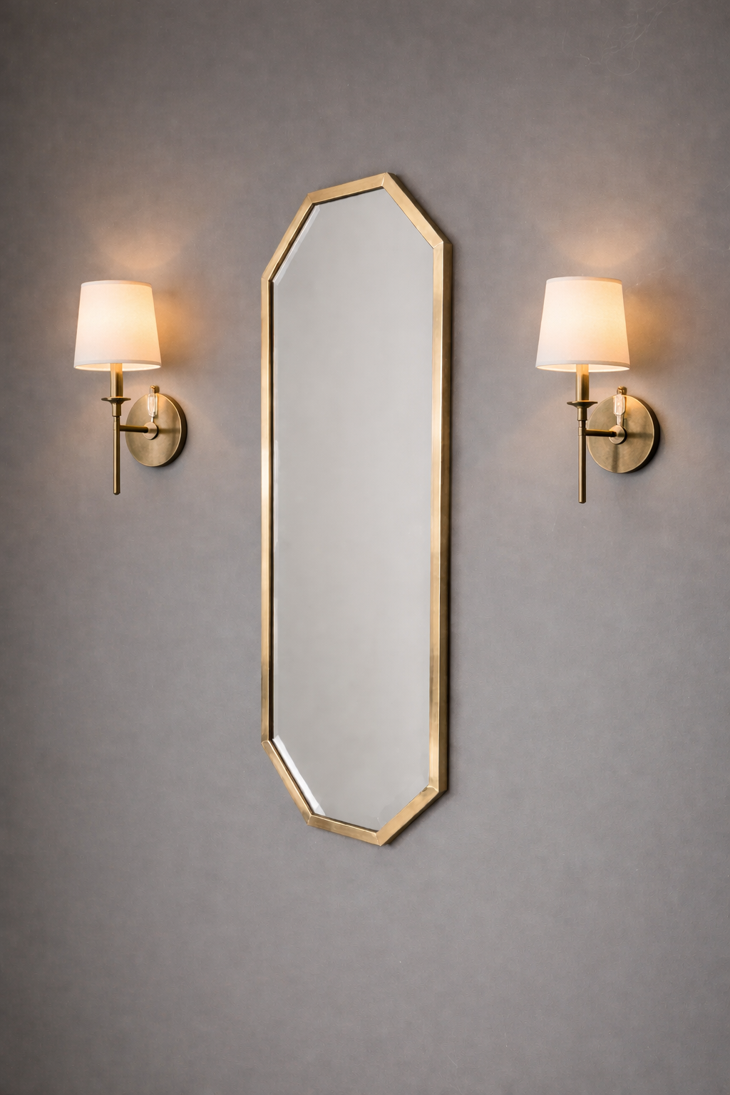 Espejos artesanales con marco en bronce - Sinú Design