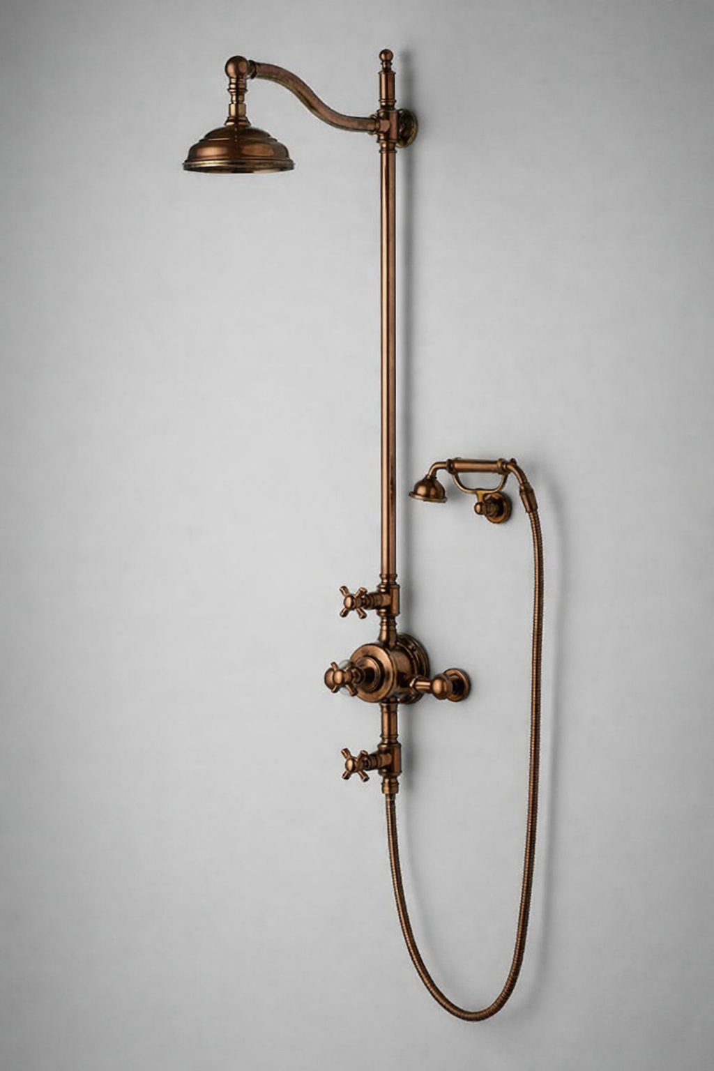 Ducha en bronce para hotel o apartamento turístico Sinú Design
