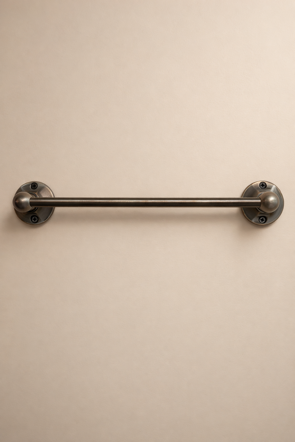 Toallero de manos redondo en bronce Sinú Design