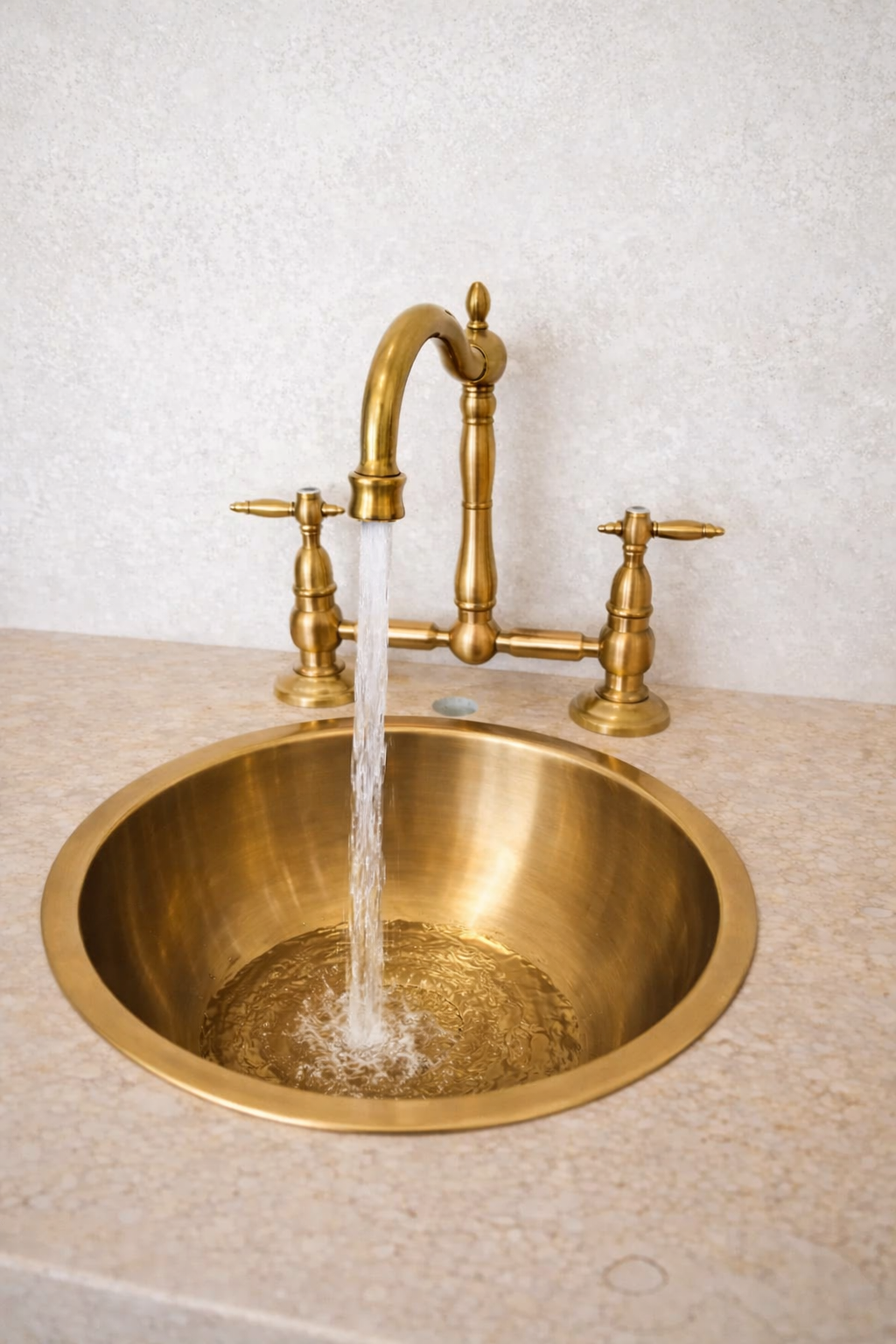 Griferías para lavamanos en bronce - Sinú Design