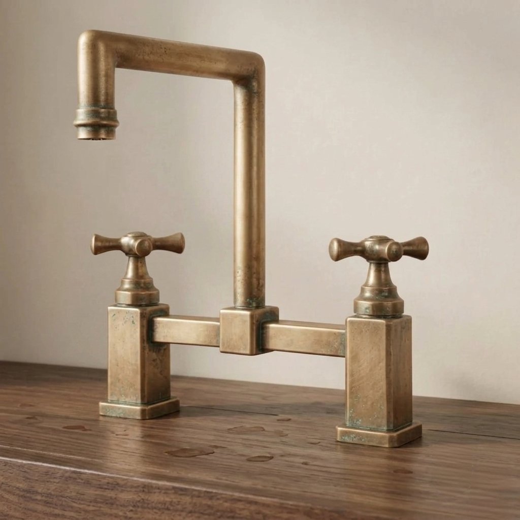 Mezclador 8 pulgadas industrial recto en bronce